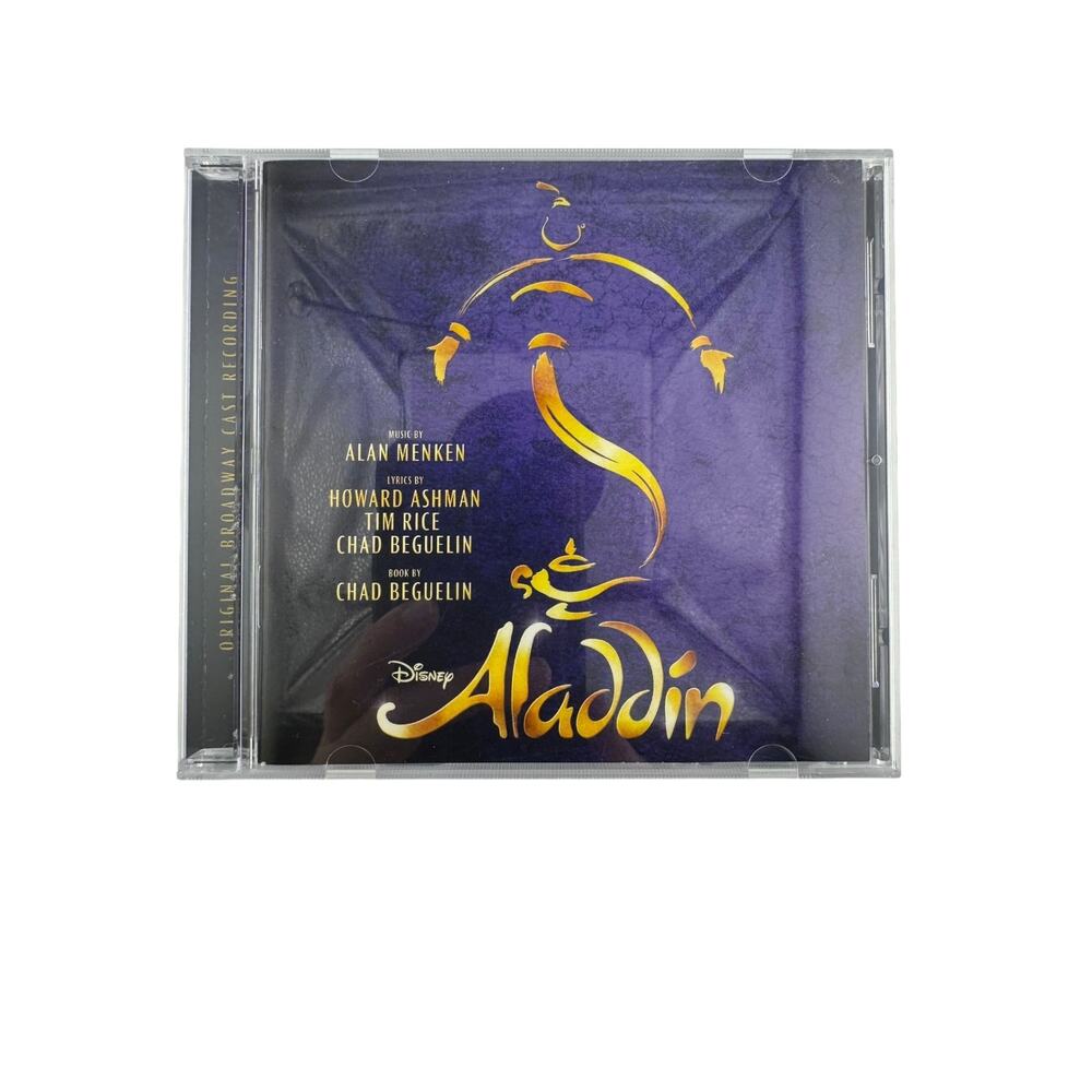 Disney's Aladdin Original Broadway Cast Recording Music CD Preowned